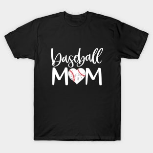 Baseball Mom T-shirt Mother's Day Gift T-Shirt